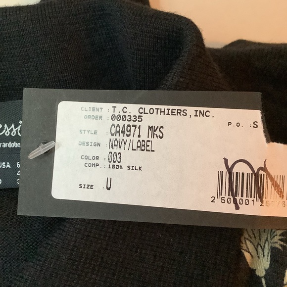 Averardo Bessi Cardigan Black Size 6 New - Picture 11 of 13